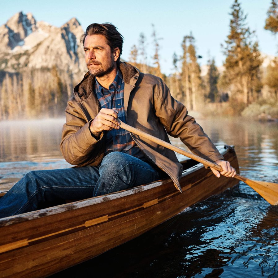 veld kaki wapening duracanvas jas Ariat Heren topjes PJ26LN1581