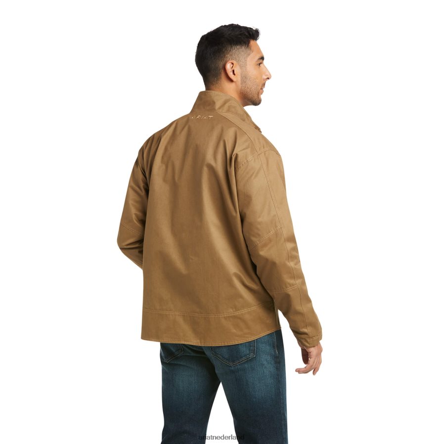welp Grizzly canvas lichtgewicht jack Ariat Heren topjes PJ26LN1623