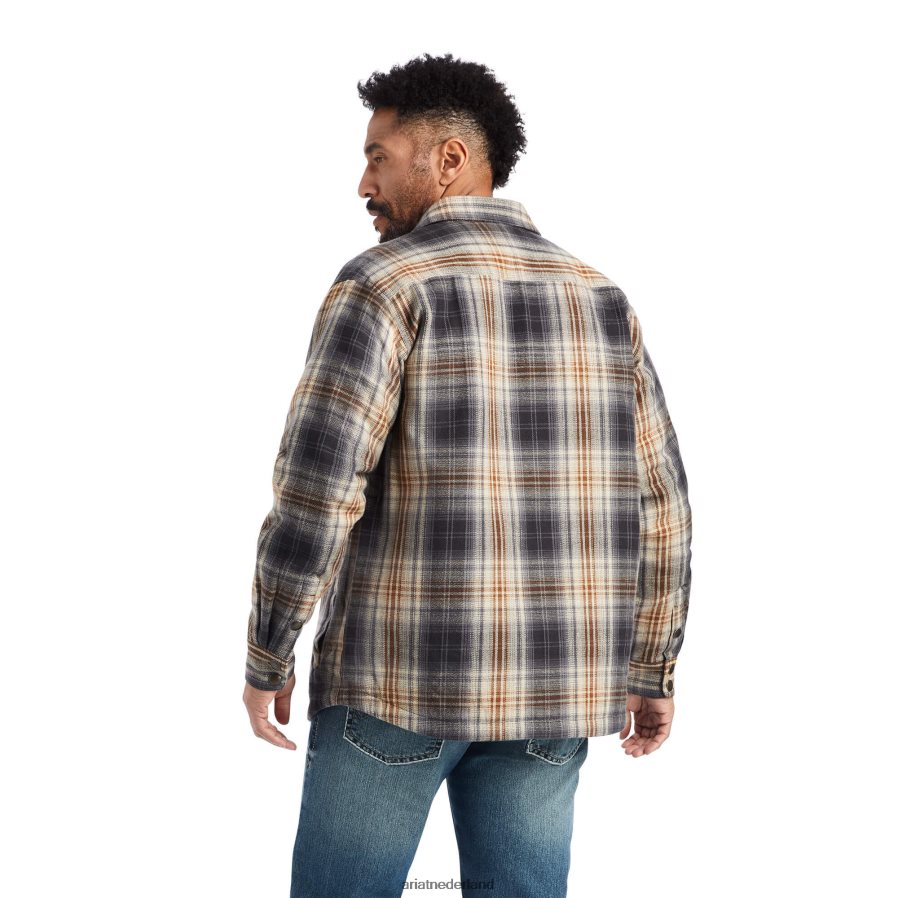 witte peper heston overhemdjasje Ariat Heren topjes PJ26LN1552