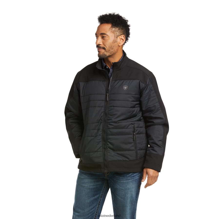 zwart hoogte geïsoleerde jas Ariat Heren topjes PJ26LN1627