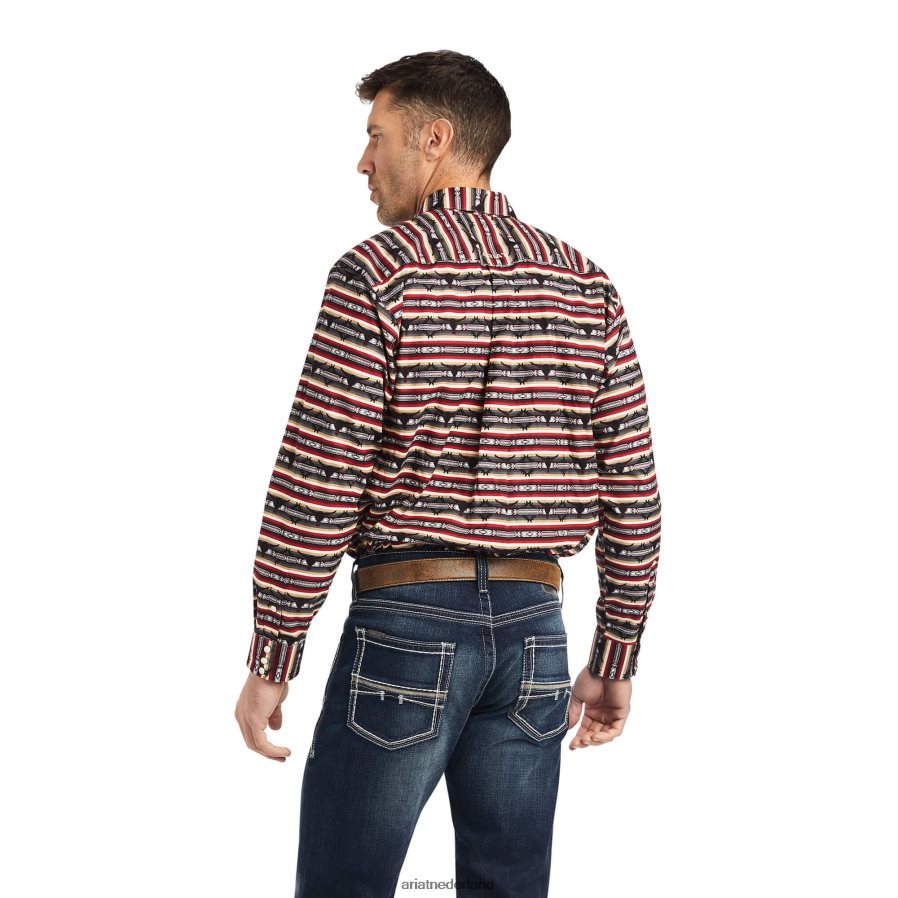 monument Winford overhemd met klassieke pasvorm Ariat Heren topjes PJ26LN1338