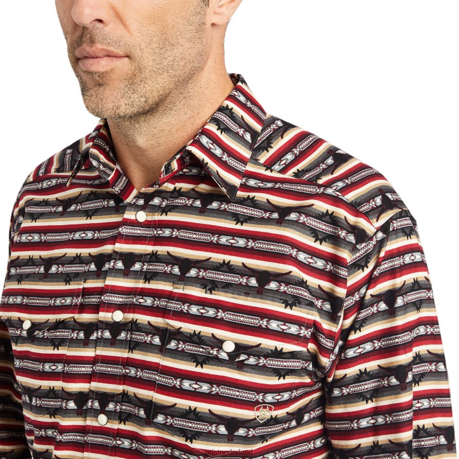 monument Winford overhemd met klassieke pasvorm Ariat Heren topjes PJ26LN1338