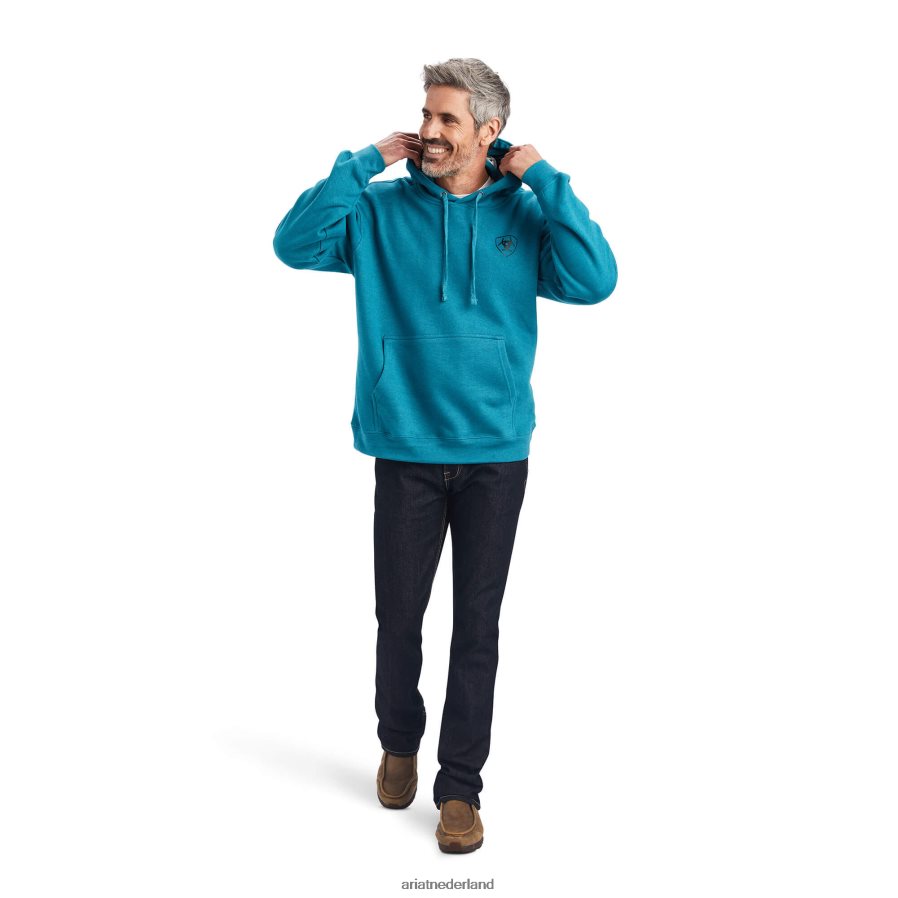 oceaandiepten heide woestijnzon sweatshirt Ariat Heren topjes PJ26LN1448