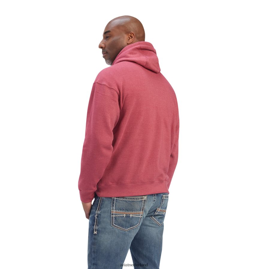 rubia rode heide Serape-sweatshirt met logo Ariat Heren topjes PJ26LN1437
