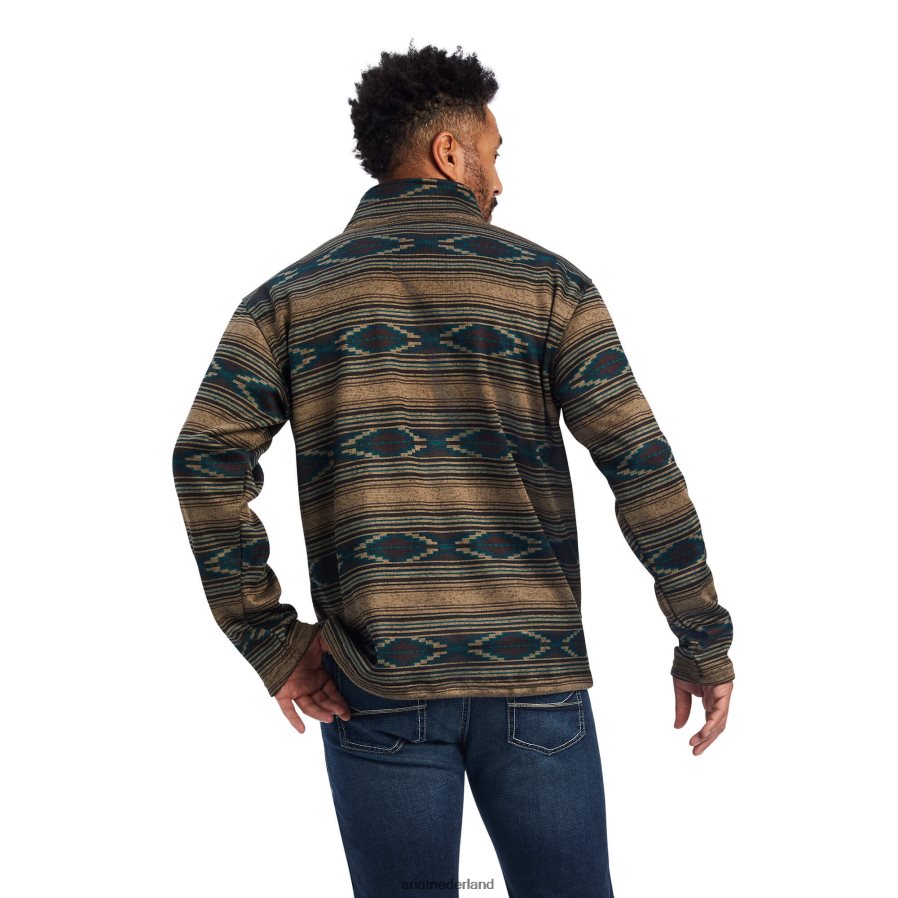 gestroomde hout serape wesley trui Ariat Heren topjes PJ26LN1418