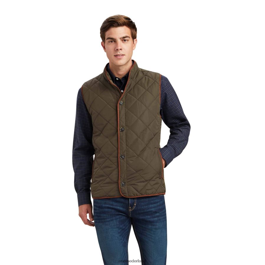 aarde houten vest Ariat Heren topjes PJ26LN1618