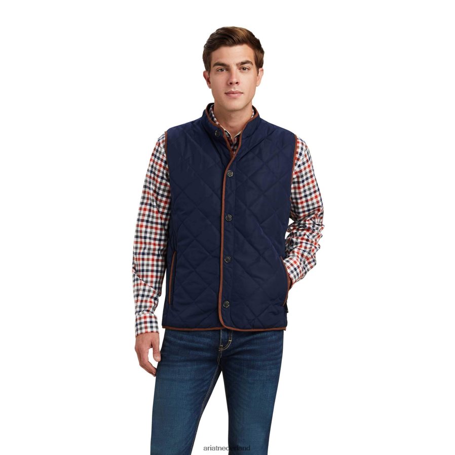 marine houten vest Ariat Heren topjes PJ26LN1624