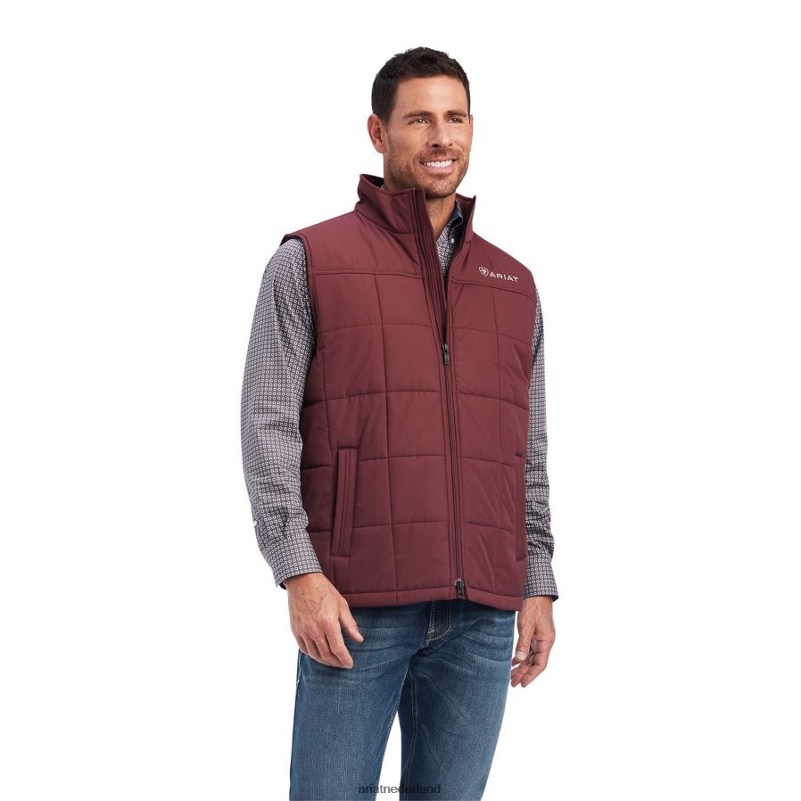 rood mahonie crius geïsoleerd vest Ariat Heren topjes PJ26LN1569