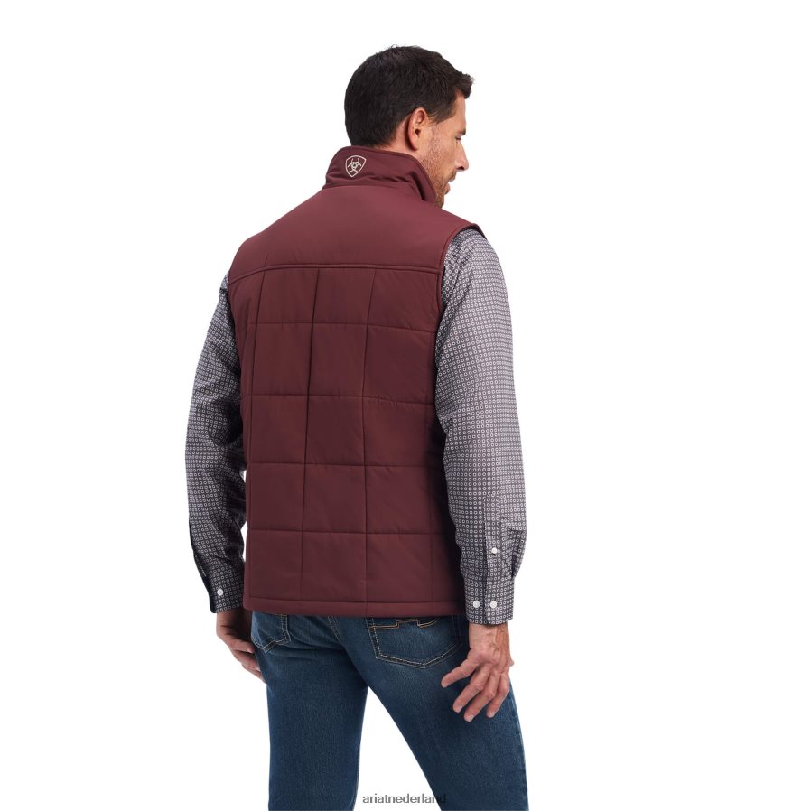 rood mahonie crius geïsoleerd vest Ariat Heren topjes PJ26LN1569