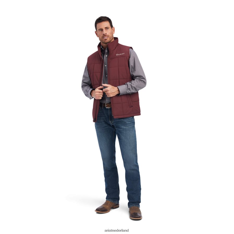 rood mahonie crius geïsoleerd vest Ariat Heren topjes PJ26LN1569