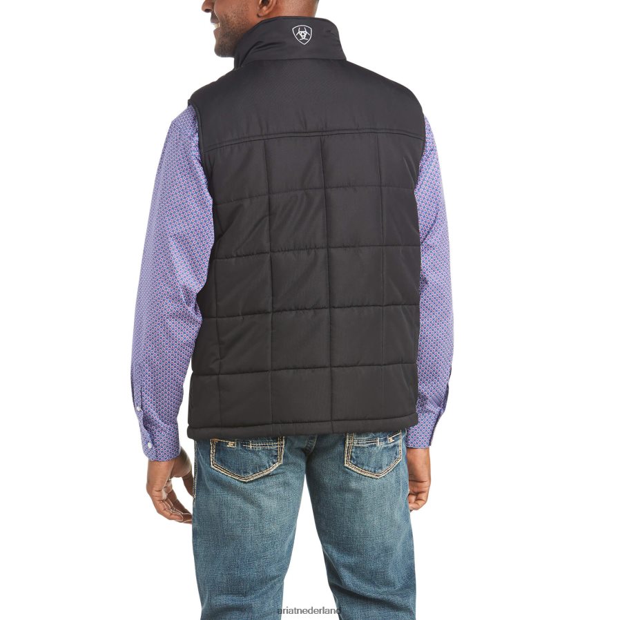zwart crius geïsoleerd vest Ariat Heren topjes PJ26LN1555