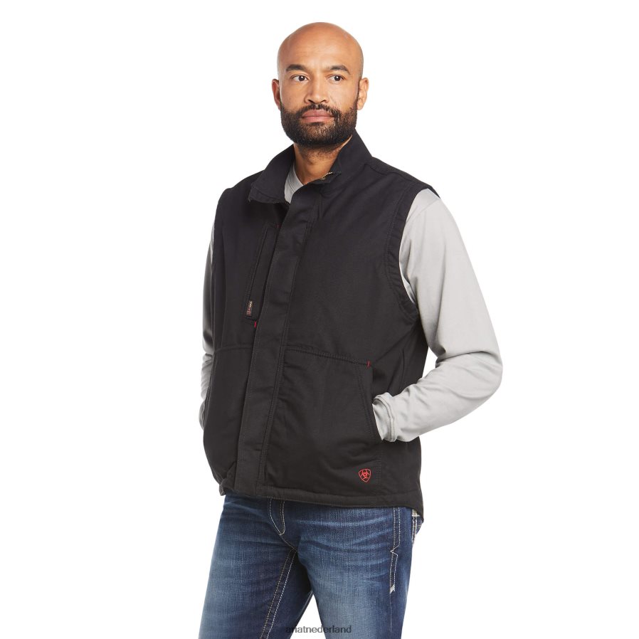 zwart fr werkpaard geïsoleerd vest Ariat Heren topjes PJ26LN1580