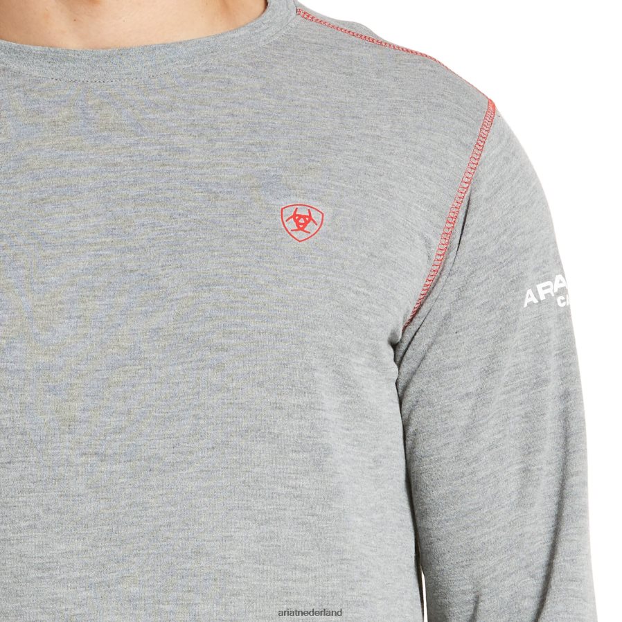 lichtgrijs fr polartec-basislaag Ariat Heren toppen PJ26LN871
