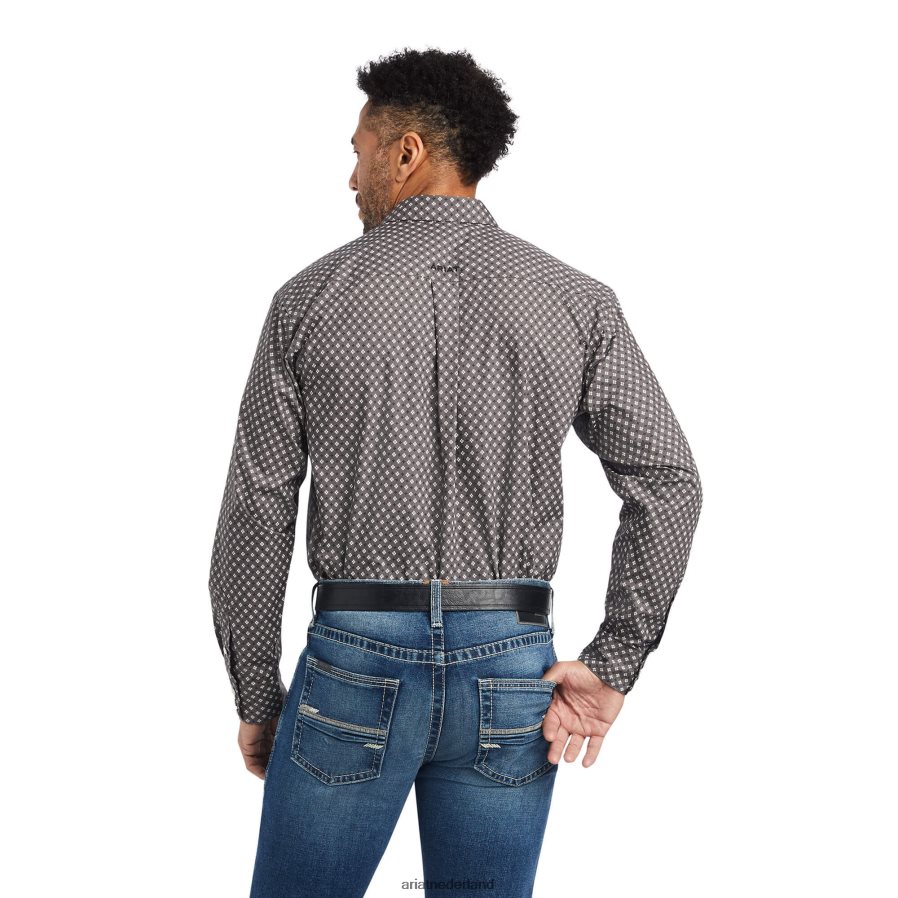 Eiffeltoren Winston klassiek fit overhemd Ariat Heren toppen PJ26LN1269