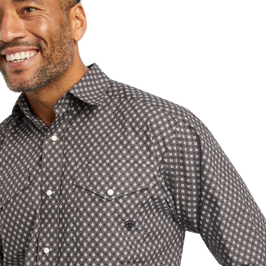 Eiffeltoren Winston klassiek fit overhemd Ariat Heren toppen PJ26LN1269