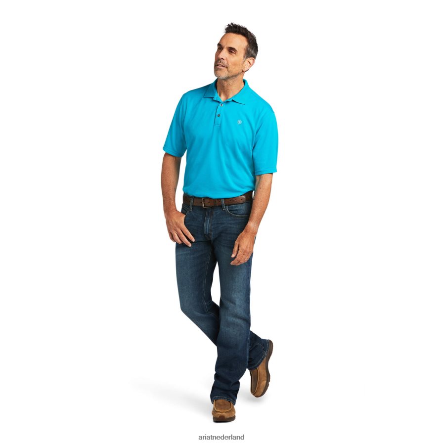 Hawaiiaanse zonsondergang ambitie polo Ariat Heren toppen PJ26LN860