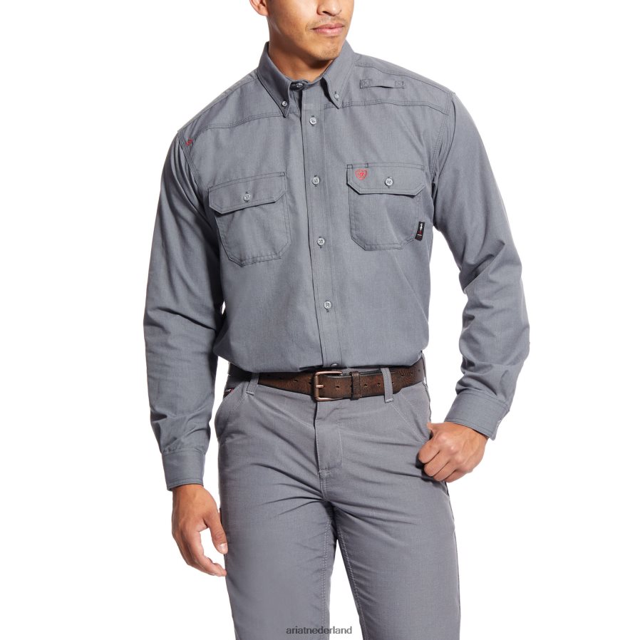 brons fr vederlicht werkshirt Ariat Heren toppen PJ26LN1219