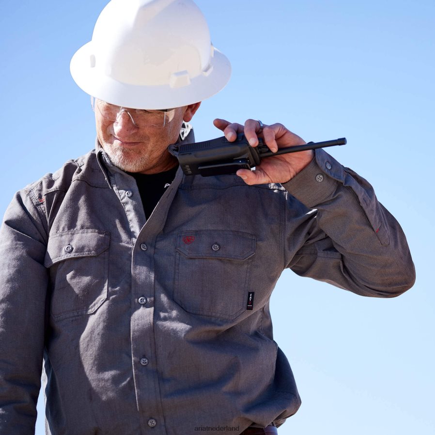 brons fr vederlicht werkshirt Ariat Heren toppen PJ26LN1219