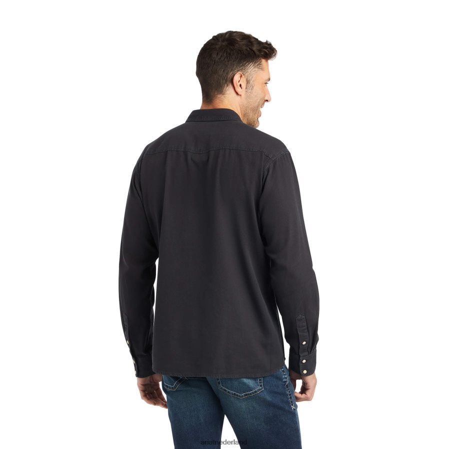 fantoom Jurlington retro-fit overhemd Ariat Heren toppen PJ26LN1059