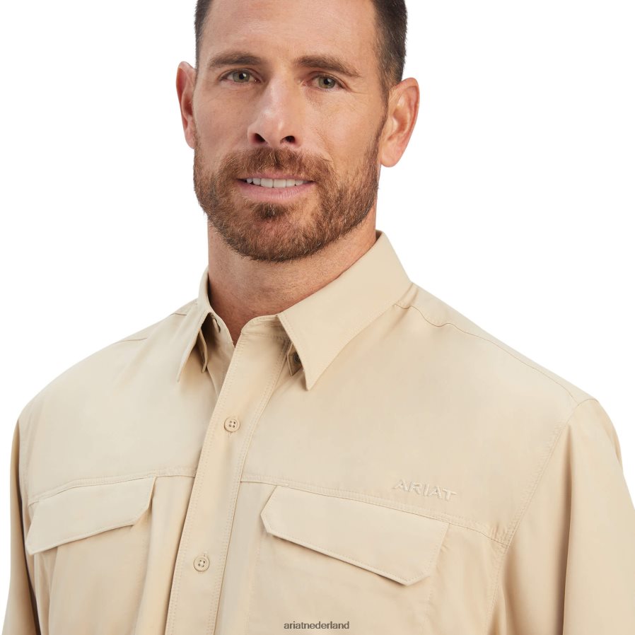 humus venttek outbound klassiek fit overhemd Ariat Heren toppen PJ26LN1136