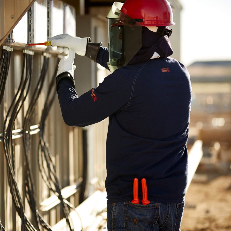 marine fr henley top Ariat Heren toppen PJ26LN855