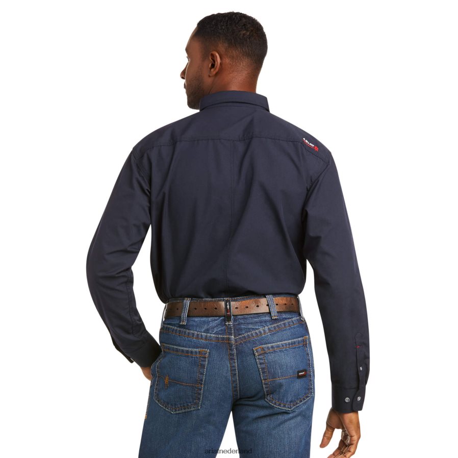 marine fr vederlicht werkshirt Ariat Heren toppen PJ26LN1220