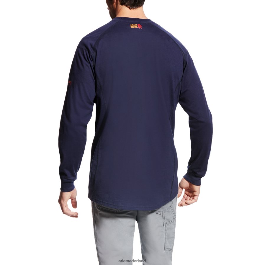 marine van lucht henley Ariat Heren toppen PJ26LN716