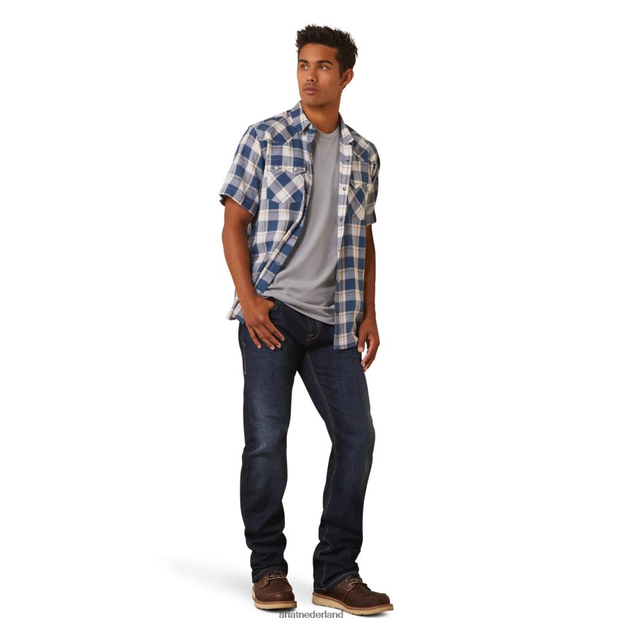 sintel hummer retro-fit overhemd Ariat Heren toppen PJ26LN1103