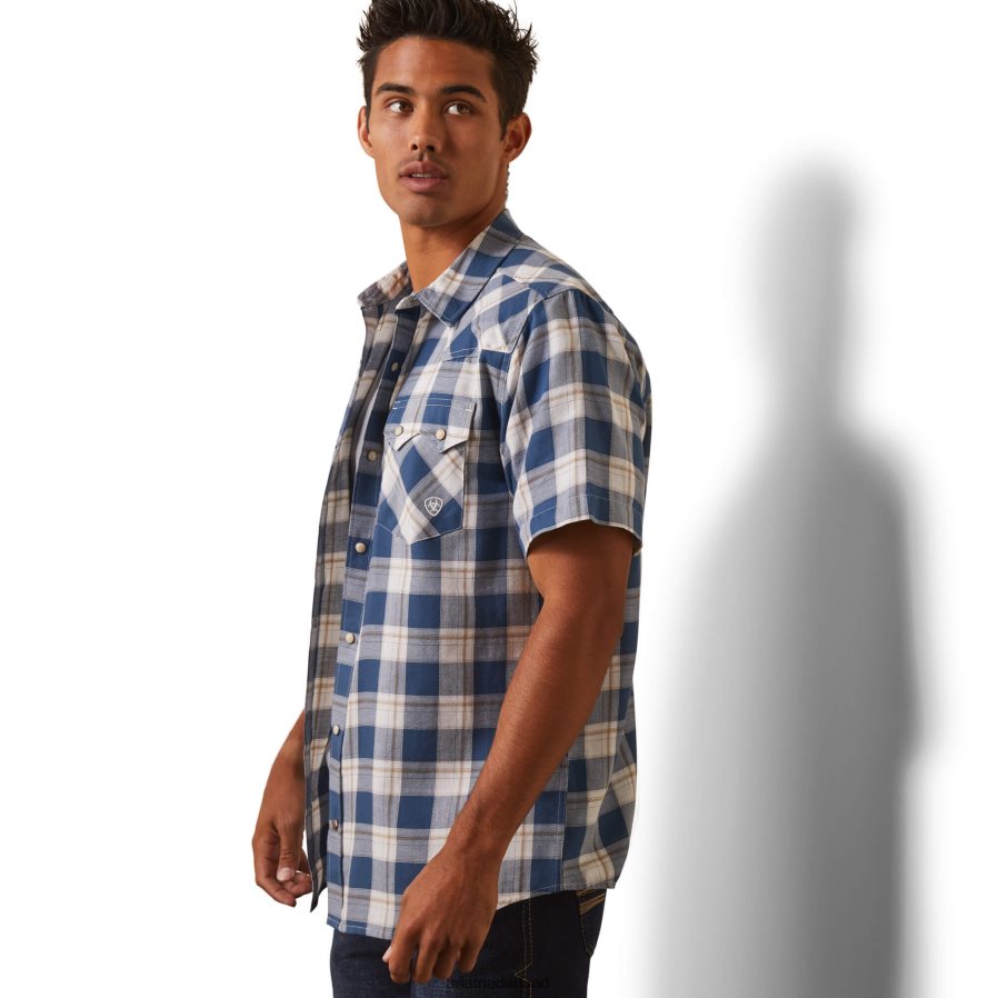 sintel hummer retro-fit overhemd Ariat Heren toppen PJ26LN1103