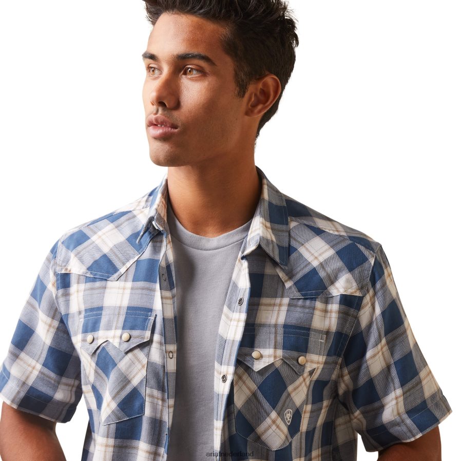 sintel hummer retro-fit overhemd Ariat Heren toppen PJ26LN1103