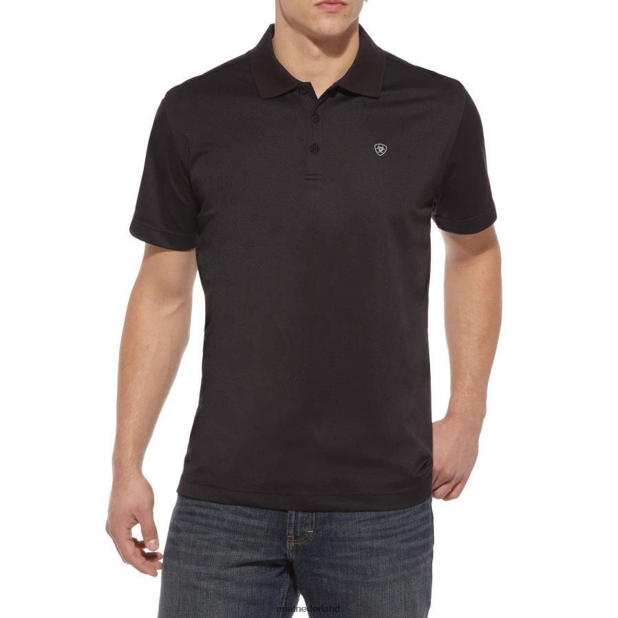zwart tek polo Ariat Heren toppen PJ26LN550