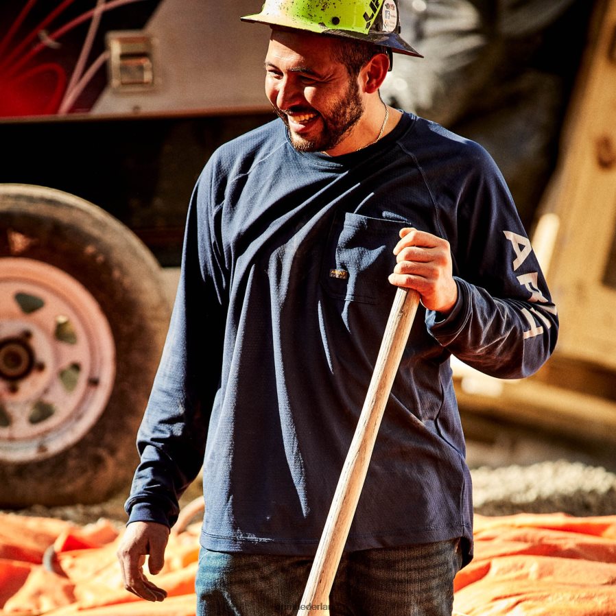 marine wapening hittevechter t-shirt Ariat Heren toppen PJ26LN627