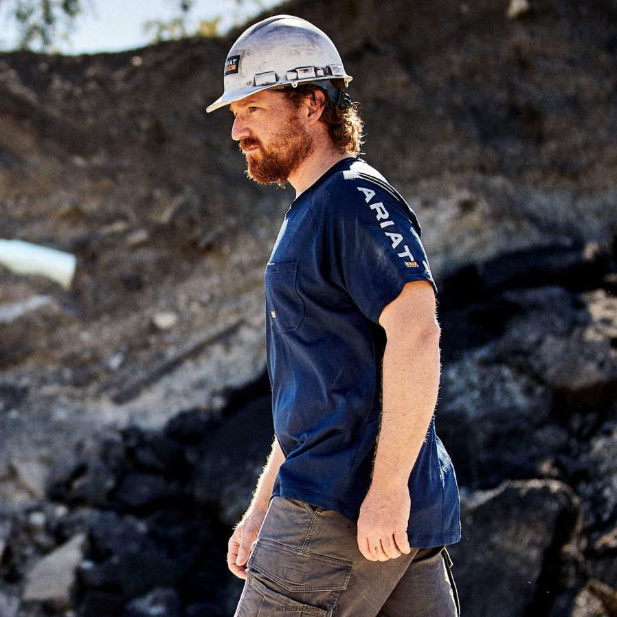 marine wapening hittevechter t-shirt Ariat Heren toppen PJ26LN630