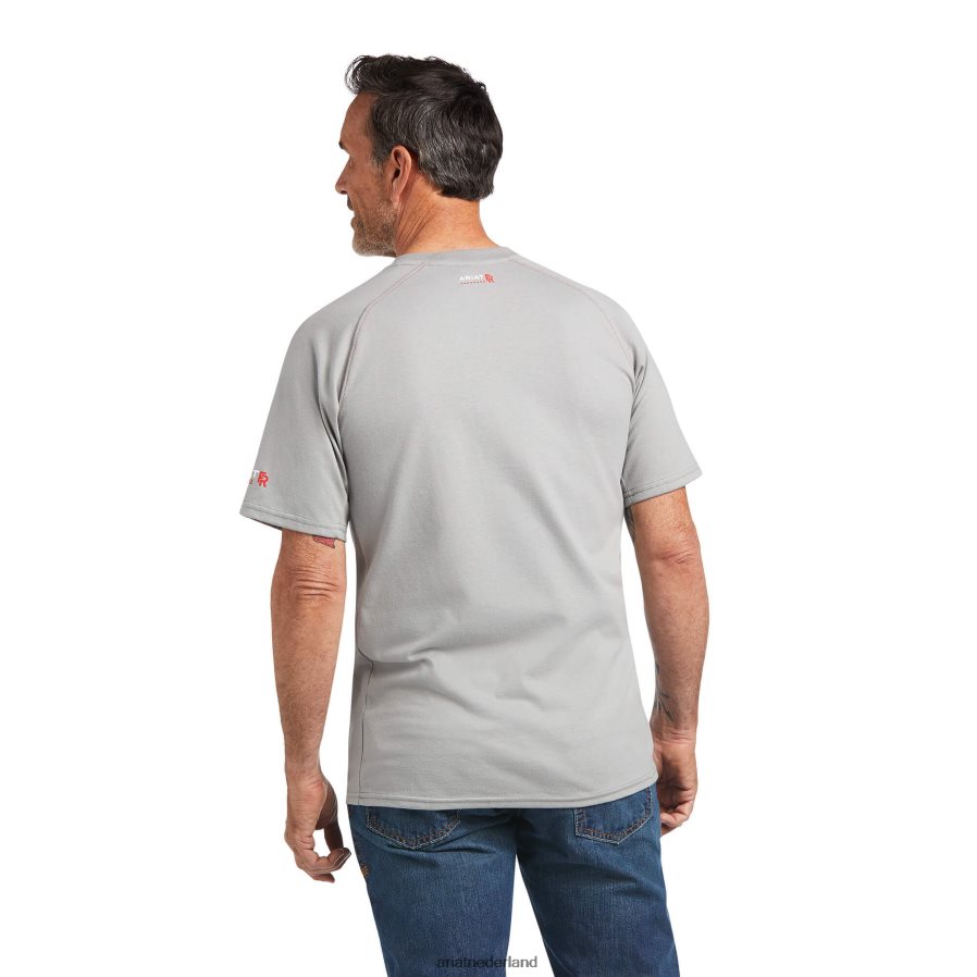 zilveren vos fr werkploeg t-shirt Ariat Heren toppen PJ26LN825