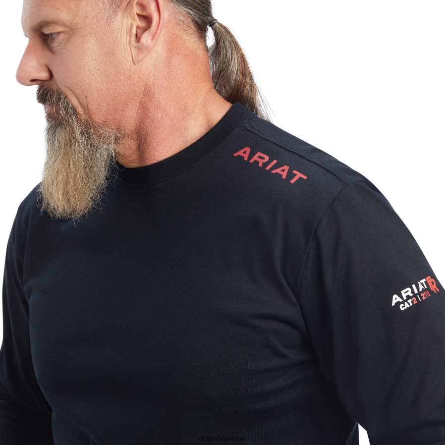 zwart fr geboren voor dit t-shirt Ariat Heren toppen PJ26LN790