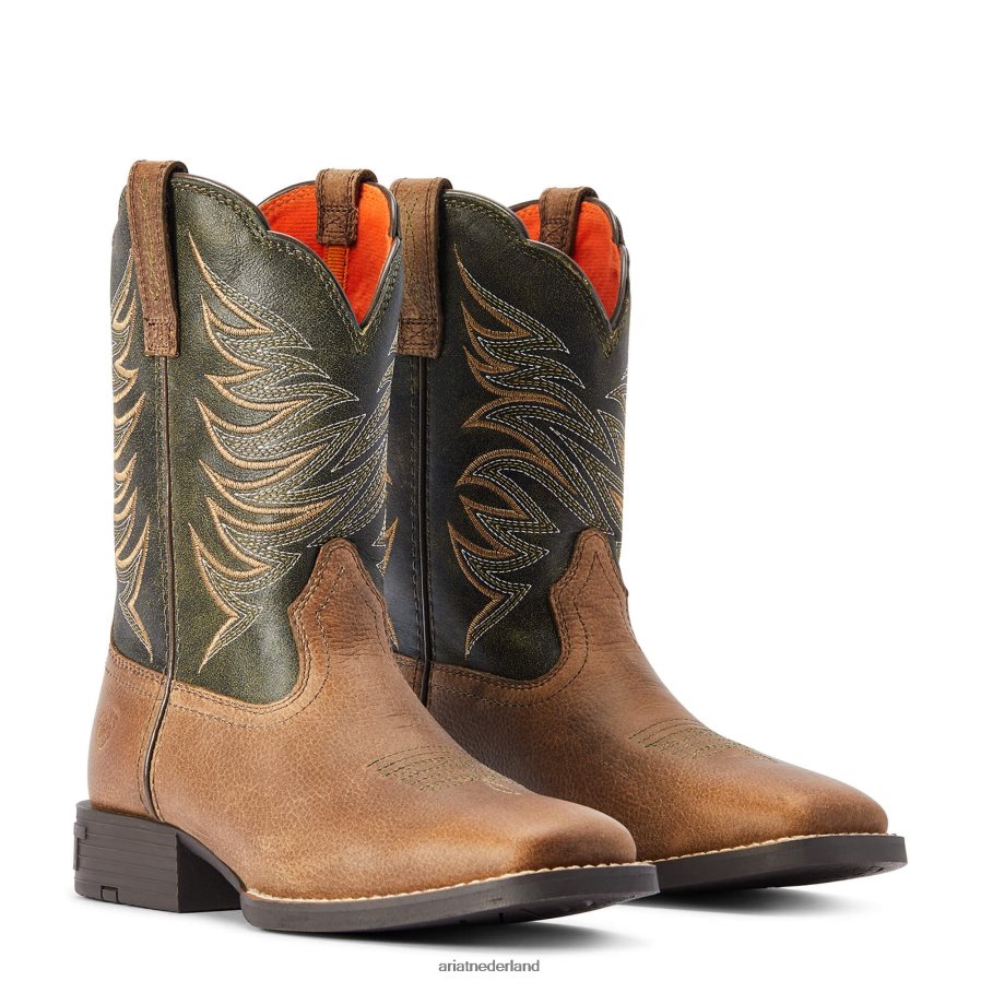 noodlijdend bruin Firecatcher westernlaars Ariat kinderen collecties PJ26LN3875
