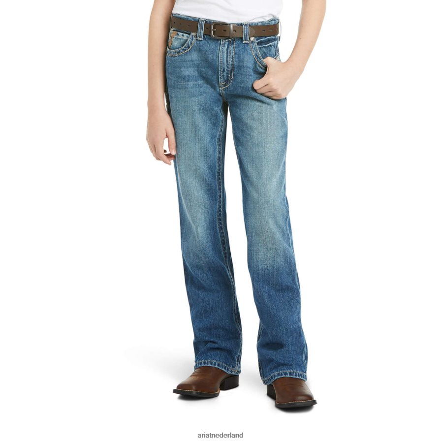 dakota b4 relaxte border-boot-cut jeans Ariat kinderen collecties PJ26LN3989