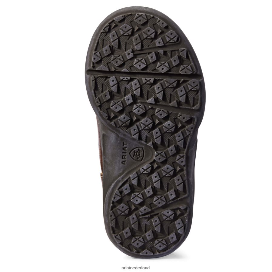 bruin kleine stampers garnizoenshoofd Ariat kinderen collecties PJ26LN3927