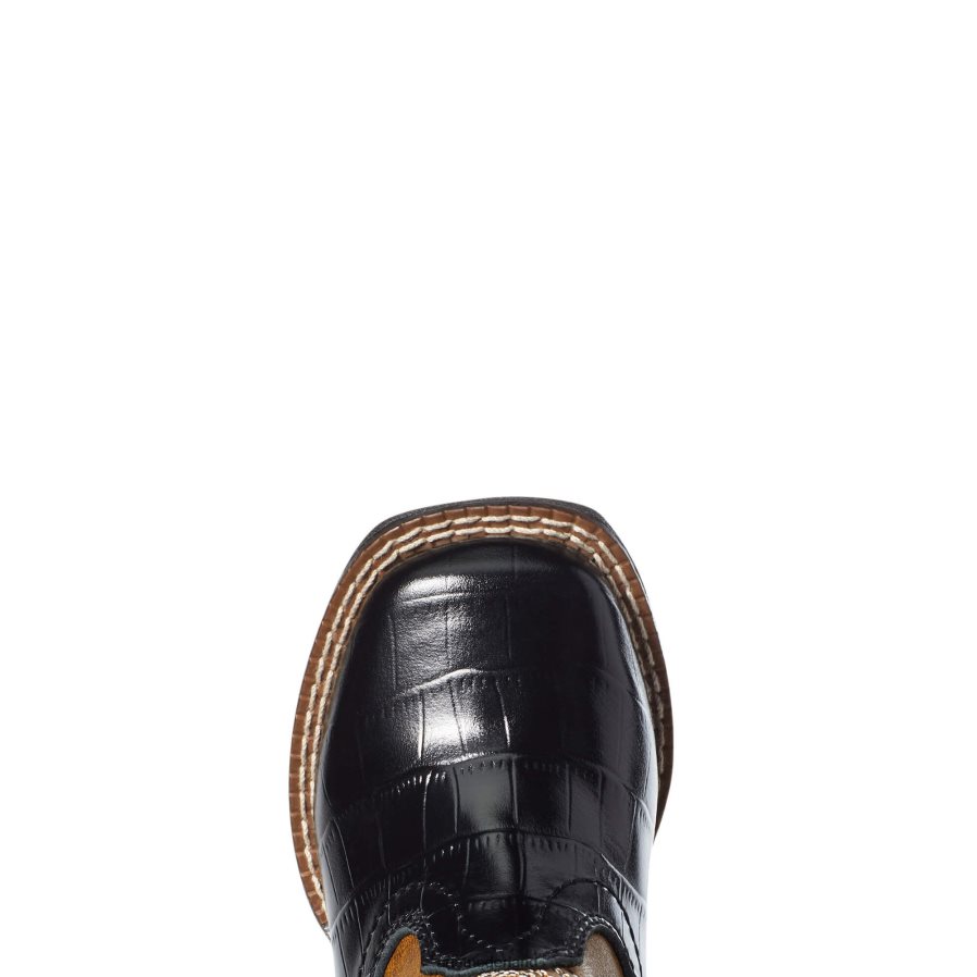 bruin kleine stampers vuurvangerlaars Ariat kinderen collecties PJ26LN3907