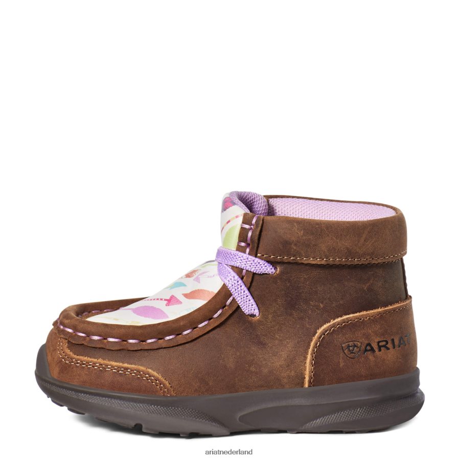 bruin kleine stompers addison laars Ariat kinderen collecties PJ26LN3912