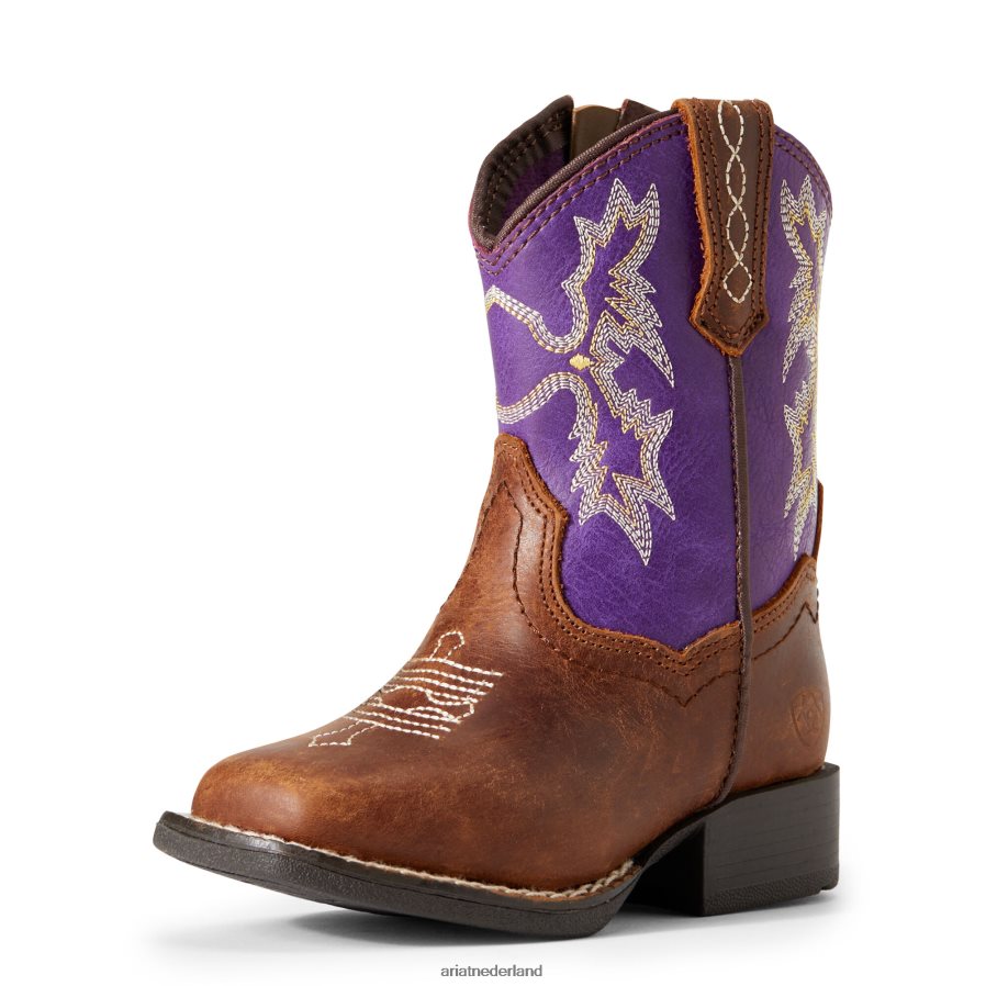 bruin kleine stompers calabasas laars Ariat kinderen collecties PJ26LN3920