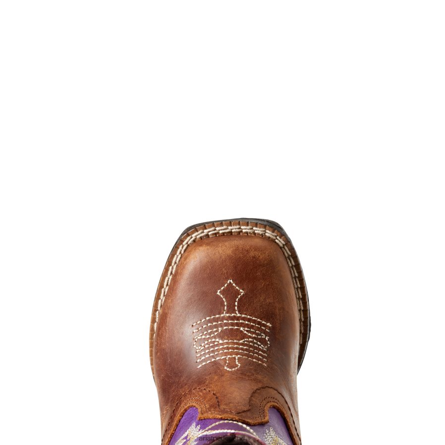 bruin kleine stompers calabasas laars Ariat kinderen collecties PJ26LN3920