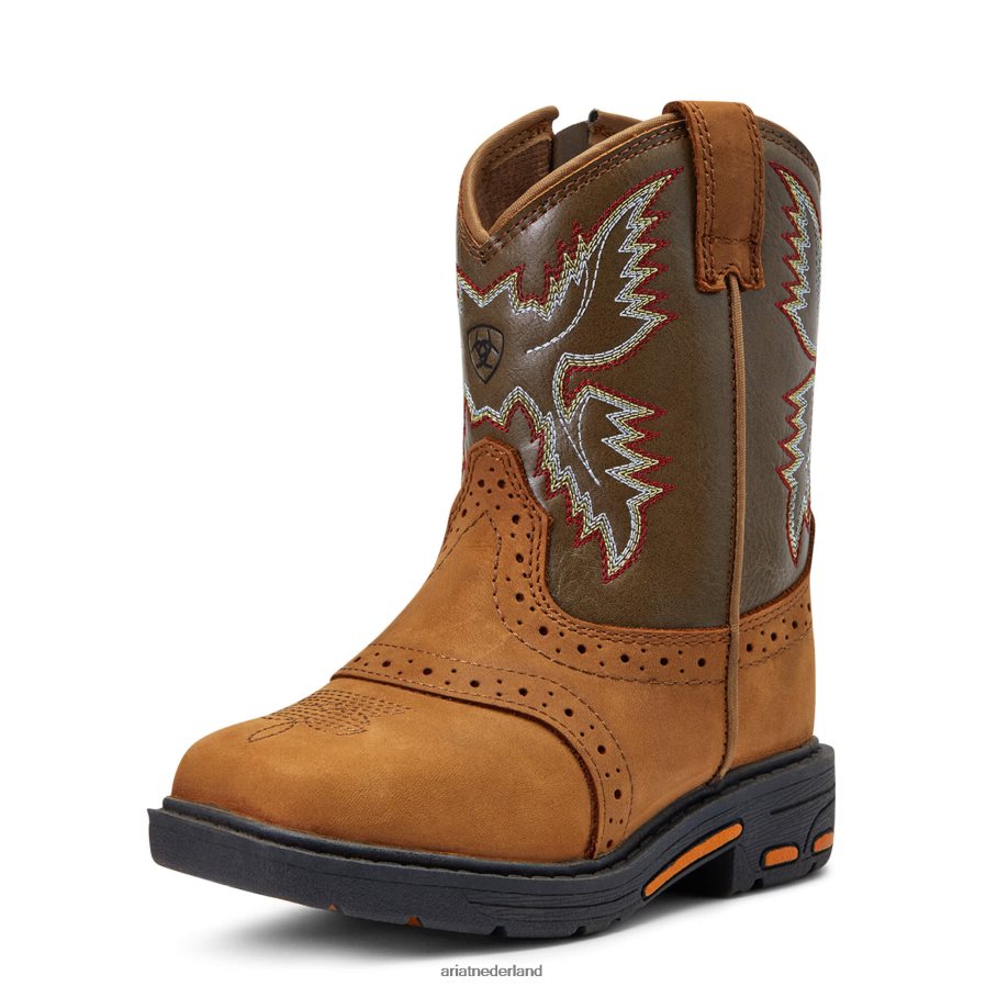 bruin kleine stompers durango laars Ariat kinderen collecties PJ26LN3854