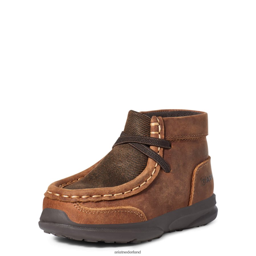 bruin kleine stompers heide heethoofd Ariat kinderen collecties PJ26LN3914