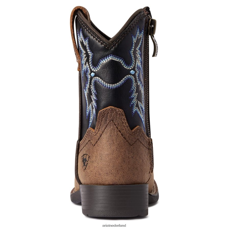 bruin kleine stompers warren laars Ariat kinderen collecties PJ26LN3876