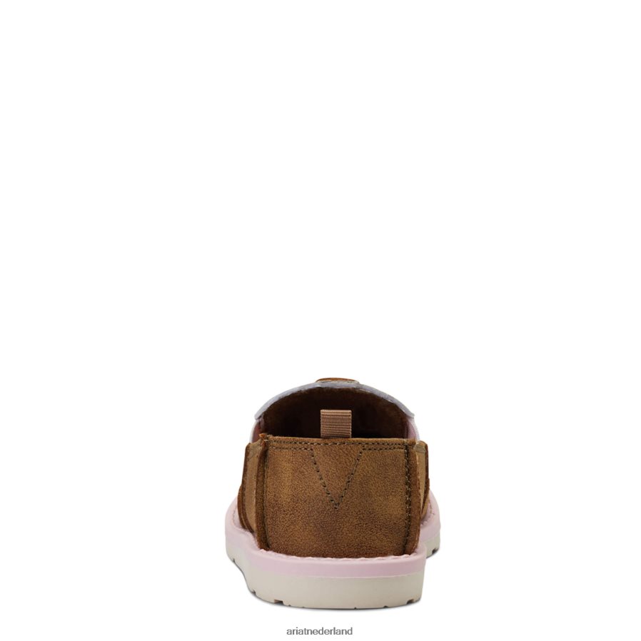 bruinen Kleine stompers Anna Cruiser Ariat kinderen collecties PJ26LN3906