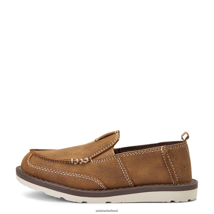 bruinen kleine stampers buckskin kruiser Ariat kinderen collecties PJ26LN3917