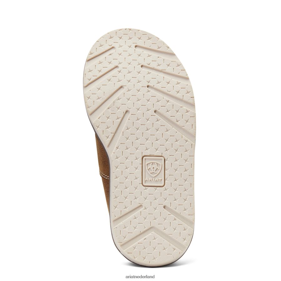 bruinen kleine stampers buckskin kruiser Ariat kinderen collecties PJ26LN3917