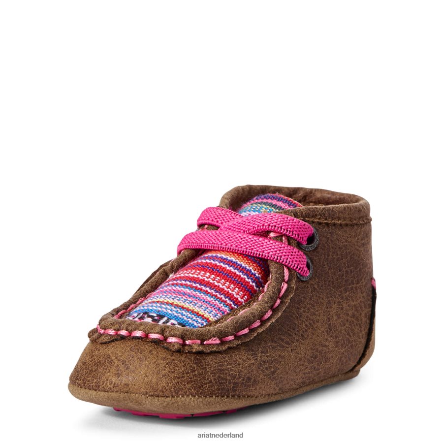 bruin kleine stompers aurora heethoofd Ariat kinderen collecties PJ26LN3902