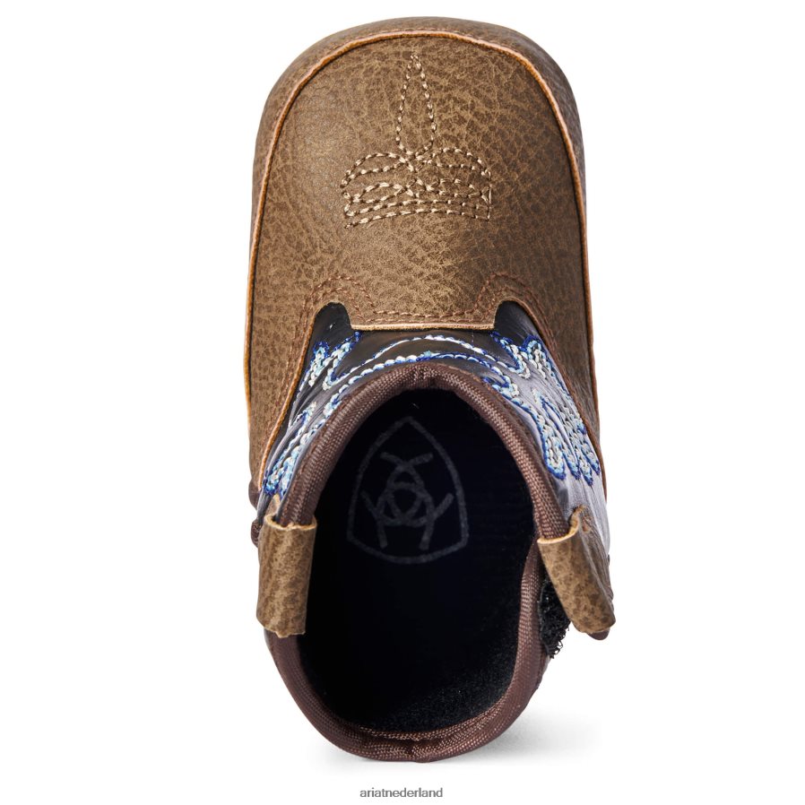 bruin kleine stompers warren laars Ariat kinderen collecties PJ26LN3858
